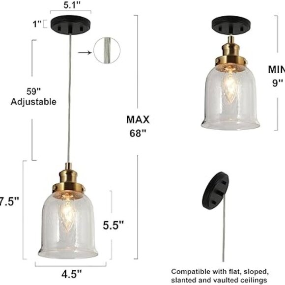 NWT⭐️💡Pendant Lights - Picture 7 of 8